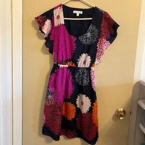 Banana Republic Bright Summer Fluttery Dress